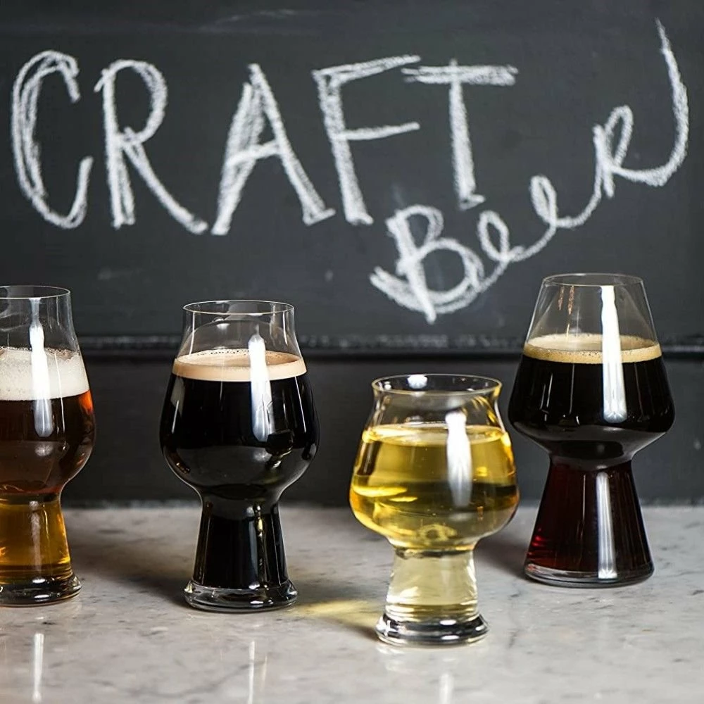 Luigi Bormioli Birrateque 26.5oz Wheat Glass | Set Of 2 9 Luigi Bormioli Birrateque 26.5oz Wheat Glass | Set Of 2 - Image 9