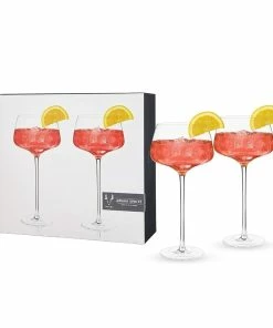Viski® Angled Crystal Amaro Spritz Glasses 19 Viski® Angled Crystal Amaro Spritz Glasses -Cheap Dinnerware Store amaro3