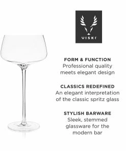 Viski® Angled Crystal Amaro Spritz Glasses 21 Viski® Angled Crystal Amaro Spritz Glasses -Cheap Dinnerware Store amaro5