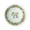 Everything Kitchens Barnyard Baby Animals 7" Salad Bowl | "Caprine Caper Goats" - Kid