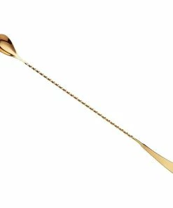 Mercer Barfly Deluxe Set | Gold Plated -Cheap Dinnerware Store bar spoon gold delux