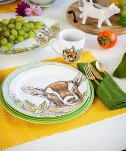 Everything Kitchens Barnyard Baby Animals 28-Piece Dinnerware Set | Assorted 22 Everything Kitchens Barnyard Baby Animals 28-Piece Dinnerware Set | Assorted -Cheap Dinnerware Store barnyard baby farm animals goat set lifestyle 3 2