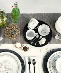 Everything Kitchens 16-Piece Dinnerware Set With Mugs | Bear With Me -Cheap Dinnerware Store bear with me mugs and bowl lifestyle 1