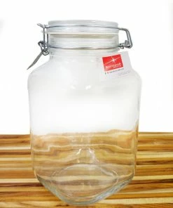 Bormioli Rocco 3L Swing Top Fido Glass Jar -Cheap Dinnerware Store bormioli rocco 3l jar