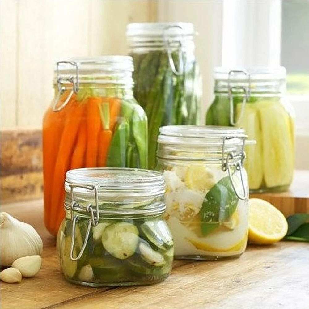 Bormioli Rocco 2L Swing Top Fido Glass Jars | 6-pack 3 Bormioli Rocco 2L Swing Top Fido Glass Jars | 6-pack - Image 3