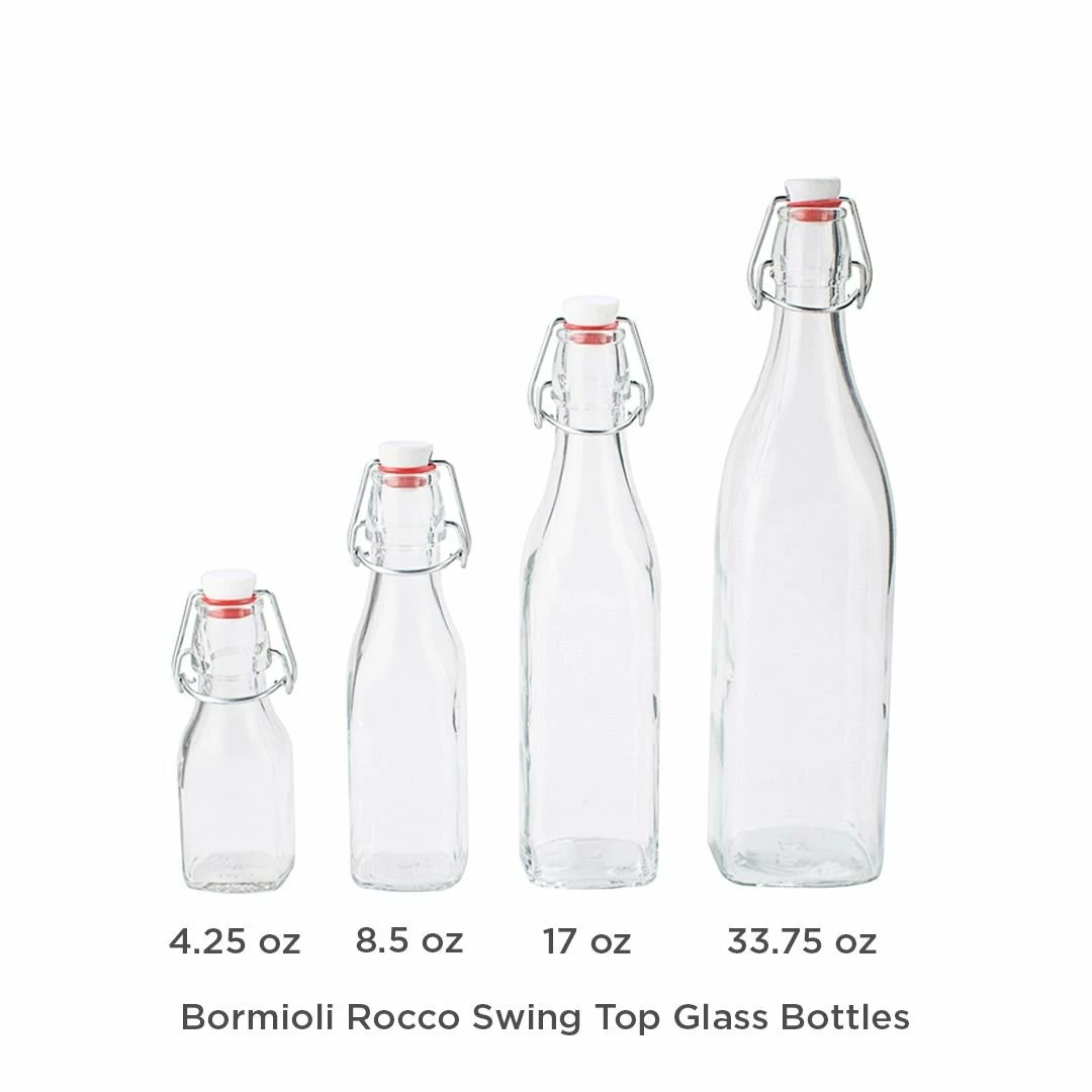 Bormioli Rocco 8.5oz Swing Top Glass Bottles | 60-pack 4 Bormioli Rocco 8.5oz Swing Top Glass Bottles | 60-pack - Image 4