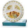 Golden Rabbit Enamelware 9" Divided Toddler Plate | Peter Rabbit