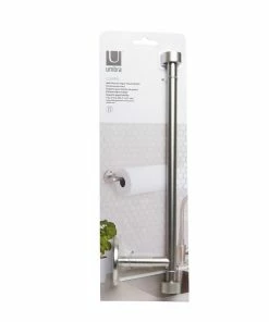 Umbra Cappa Wall Mounted Paper Towel Holder | Nickel -Cheap Dinnerware Store cappa15