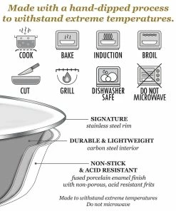 Golden Rabbit Enamelware 14oz Soup Bowls - Set Of 4 | Taupe Swirl -Cheap Dinnerware Store careinfo 4281e1e6 85c0 4f31 90c6 a1dac89cfe4f 1