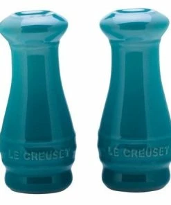 Le Creuset 2-Piece Salt & Pepper Shakers | Caribbean Blue