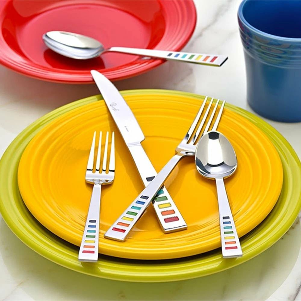 Fiesta® 20-Piece Flatware Set | Celebration 4 Fiesta® 20-Piece Flatware Set | Celebration - Image 4