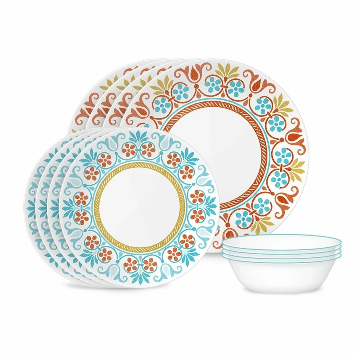 Corelle 12-Piece Dinnerware Set | Terracotta Dreams 1 Corelle 12-Piece Dinnerware Set | Terracotta Dreams