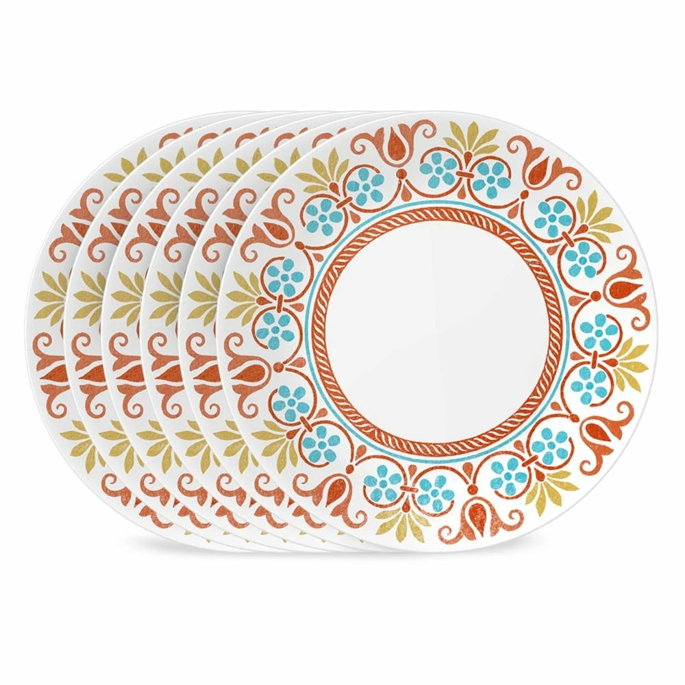 Corelle Dinner Plates (Set Of 6) | Terracotta Dream 1 Corelle Dinner Plates (Set Of 6) | Terracotta Dream