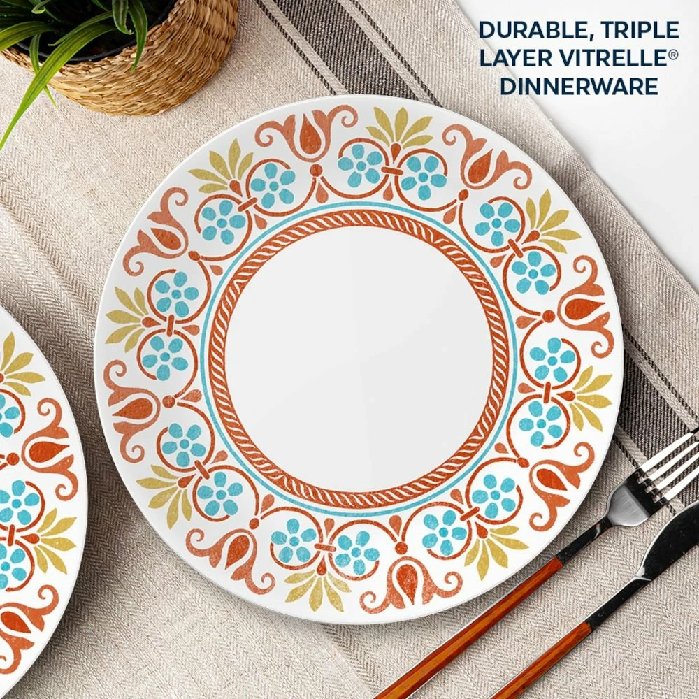 Corelle Dinner Plates (Set Of 6) | Terracotta Dream 2 Corelle Dinner Plates (Set Of 6) | Terracotta Dream - Image 2