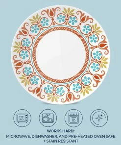 Corelle Dinner Plates (Set Of 6) | Terracotta Dream 11 Corelle Dinner Plates (Set Of 6) | Terracotta Dream -Cheap Dinnerware Store co 1144931 terracotta dreams 6pk dinner plate atf square tile4