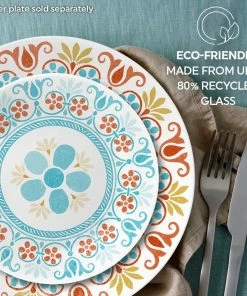 Corelle Appetizer Plates (Set Of 6) | Terracotta Dream -Cheap Dinnerware Store co 1144933 terracotta dreams 6pk appetizer plate atf square tile6