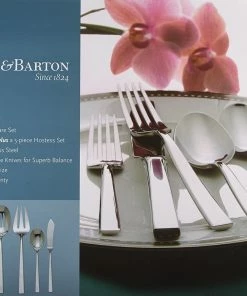 Reed & Barton Legacy Collection - 65 Piece Cole Flatware Set -Cheap Dinnerware Store cole2