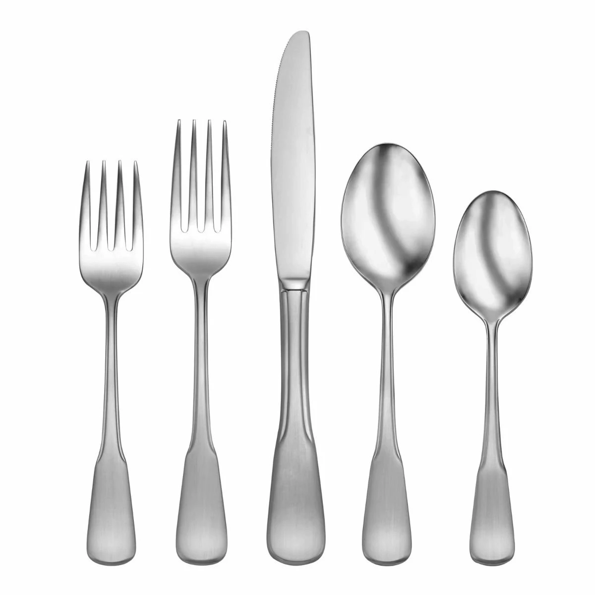 Oneida 18/0 Stainless Steel 45-Piece Flatware Set | Colonial Boston 1 Oneida 18/0 Stainless Steel 45-Piece Flatware Set | Colonial Boston