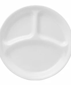 Corelle Livingware 10.25" Divided Dish | Winter Frost White