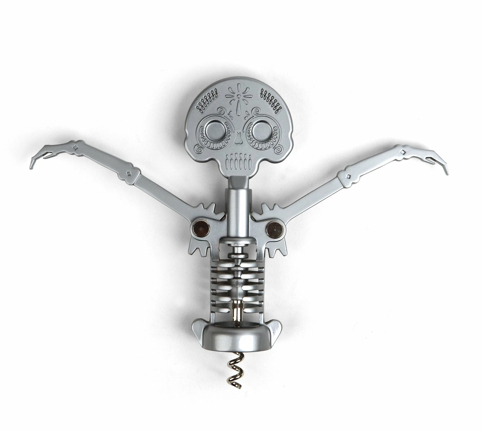 Kikkerland Corkscrew | Day Of The Dead Skull 1 Kikkerland Corkscrew | Day Of The Dead Skull