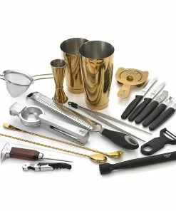 Mercer Barfly Deluxe Set | Gold Plated