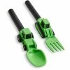 Masontops Dinneractive Construction Utensil Set Of 2 Green