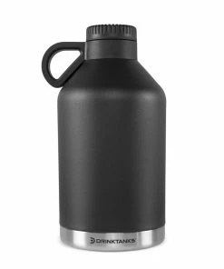 DrinkTanks 64oz Session Growler | Obsidian