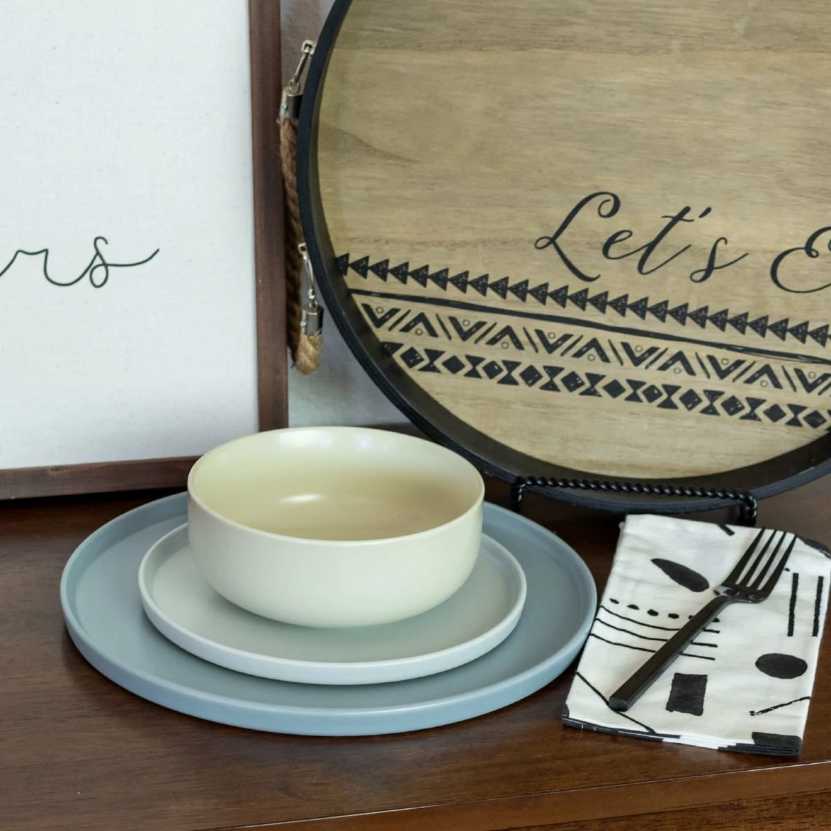 Everything Kitchens Modern Flat 24oz Bowls (Set Of 4) | Beige 3 Everything Kitchens Modern Flat 24oz Bowls (Set Of 4) | Beige - Image 3