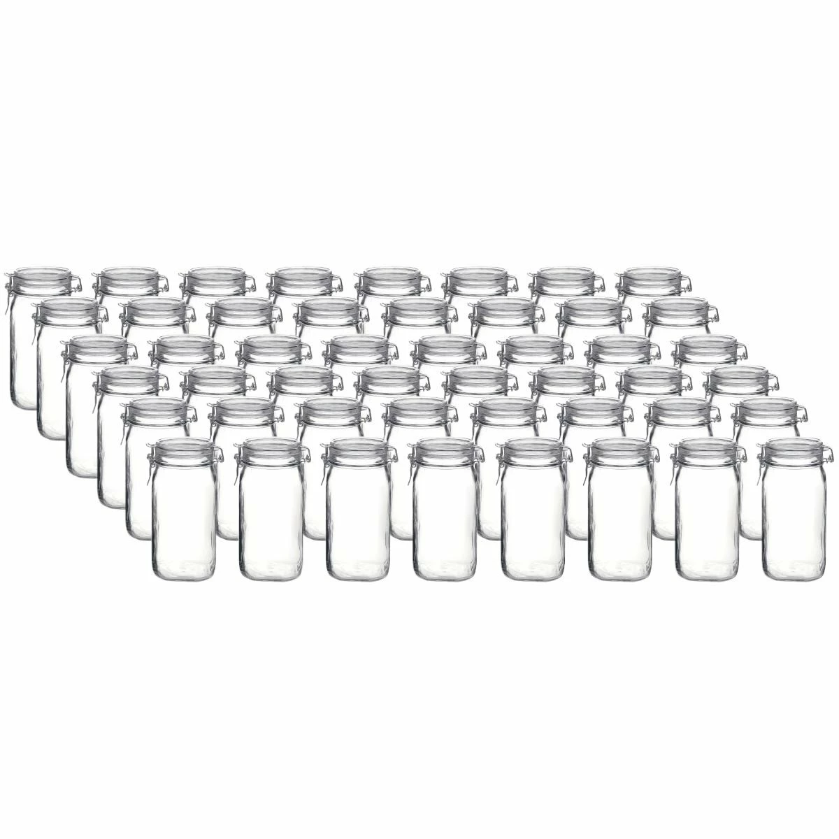 Bormioli Rocco 1.5L Swing Top Fido Canning Jar | Set Of 48 1 Bormioli Rocco 1.5L Swing Top Fido Canning Jar | Set Of 48