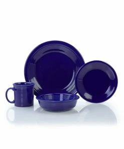 Fiesta® 16-Piece Classic Dinnerware Set With Java Mugs | Twilight