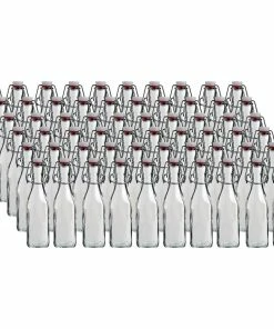 Bormioli Rocco 8.5oz Swing Top Glass Bottles | 60-pack