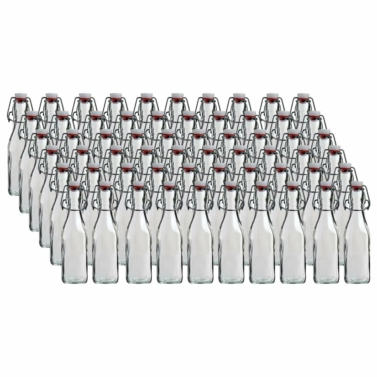 Bormioli Rocco 8.5oz Swing Top Glass Bottles | 60-pack 1 Bormioli Rocco 8.5oz Swing Top Glass Bottles | 60-pack