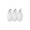 Bormioli Rocco 8.5oz Swing Top Glass Flasks | 6-pack