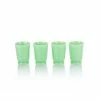Mosser Glass 4-Piece 6oz Panel Tumbler Set | Jade