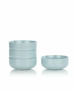 Everything Kitchens Modern Flat 8-Piece Bowl Set | Stone Gray & Dusty Blue 11 Everything Kitchens Modern Flat 8-Piece Bowl Set | Stone Gray & Dusty Blue -Cheap Dinnerware Store ekx bl bl 2