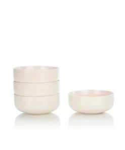 Everything Kitchens Modern Flat 32-Piece Dinnerware Set | Beige, Soft Pink, Stone Gray, Dusty Blue -Cheap Dinnerware Store ekx bl pk 1 2