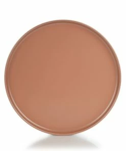 Everything Kitchens Modern Flat 12-Piece Dinner Plate Set | Brown, Beige & Terracotta -Cheap Dinnerware Store ekx dp tr2 8
