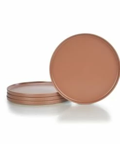 Everything Kitchens Modern Flat 12-Piece Dinnerware Set | Terracotta 11 Everything Kitchens Modern Flat 12-Piece Dinnerware Set | Terracotta -Cheap Dinnerware Store ekx dp tr 5