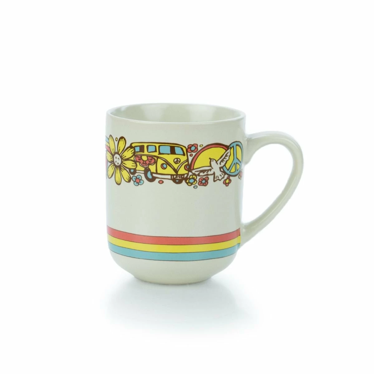 Everything Kitchens Modern Flat 15oz Mugs (Set Of 4) | Peace & Love 2 Everything Kitchens Modern Flat 15oz Mugs (Set Of 4) | Peace & Love - Image 2