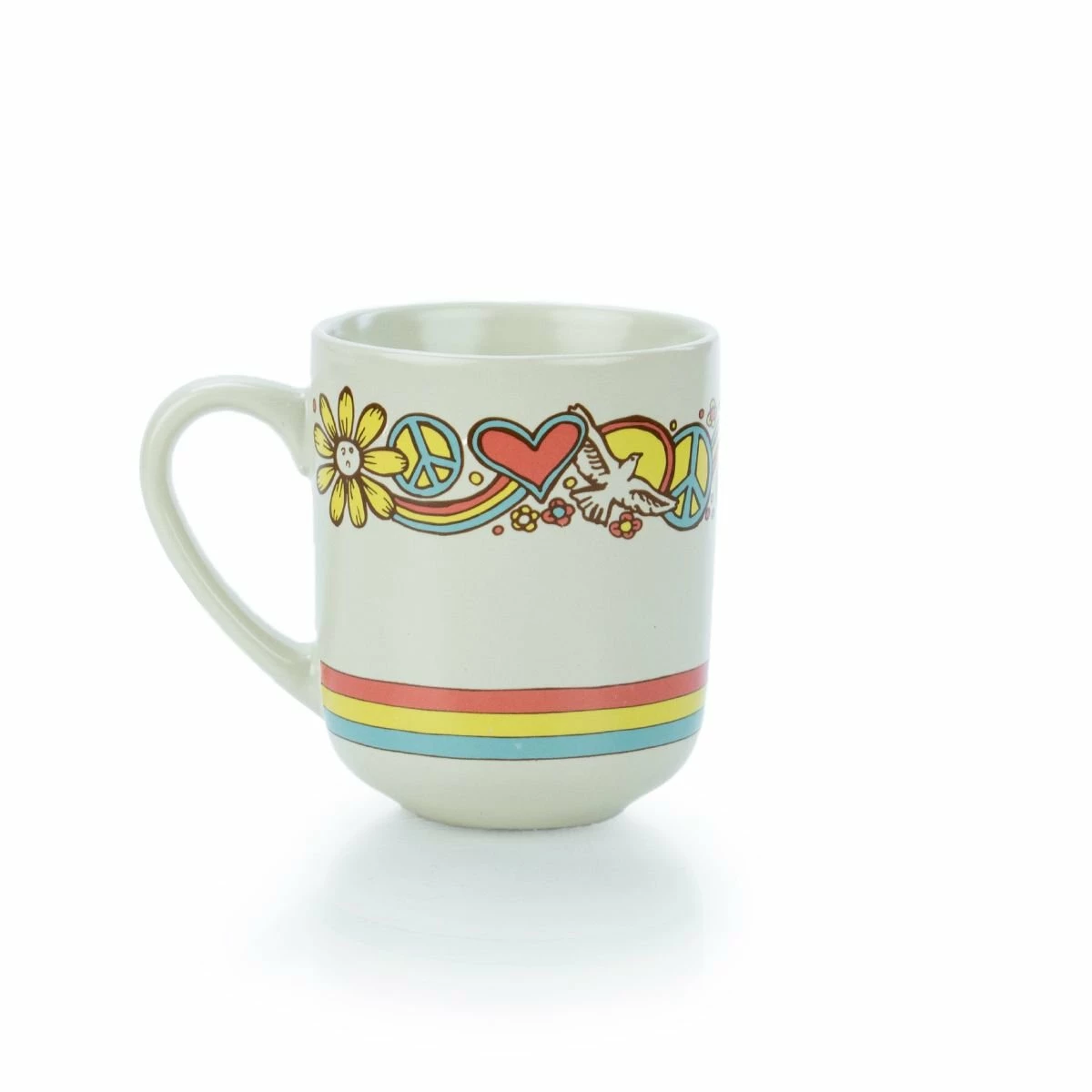 Everything Kitchens Modern Flat 15oz Mugs (Set Of 4) | Peace & Love 3 Everything Kitchens Modern Flat 15oz Mugs (Set Of 4) | Peace & Love - Image 3