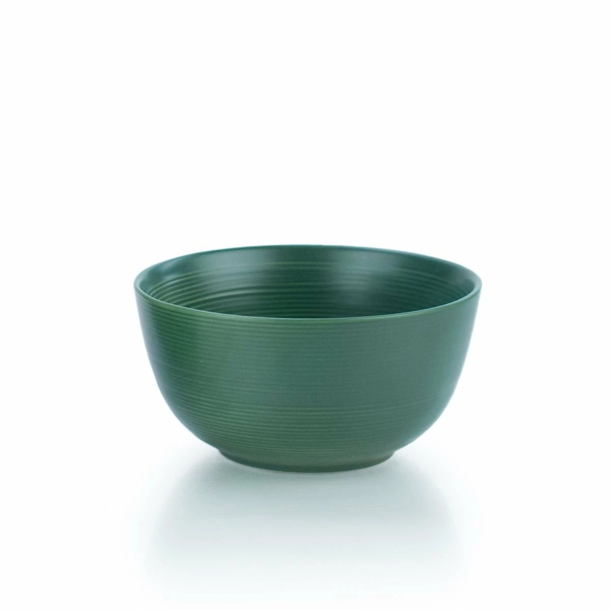 Everything Kitchens Modern Colorful Neutrals - Rippled 16-Piece Dinnerware Set - Matte | Green 8 Everything Kitchens Modern Colorful Neutrals - Rippled 16-Piece Dinnerware Set - Matte | Green - Image 8