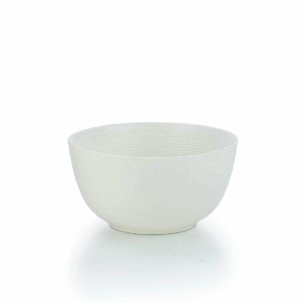 Everything Kitchens Modern Colorful Neutrals - Rippled 6" Bowls (Set Of 4) - Matte | Ivory 2 Everything Kitchens Modern Colorful Neutrals - Rippled 6" Bowls (Set Of 4) - Matte | Ivory - Image 2
