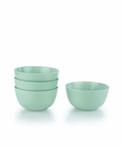 Everything Kitchens Modern Colorful Neutrals - Rippled 16-Piece Dinnerware Set - Glazed | Light Green -Cheap Dinnerware Store ekx tbl tl 2 2