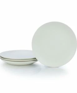 Everything Kitchens Modern Colorful Neutrals - Rippled 16-Piece Dinnerware Set - Matte | Ivory -Cheap Dinnerware Store ekx tdp iv 2 1