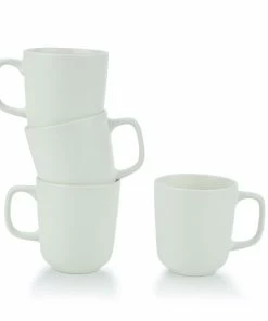 Everything Kitchens Modern Colorful Neutrals - Rippled 16-Piece Dinnerware Set - Matte | Green, Mocha, Charcoal, Ivory -Cheap Dinnerware Store ekx tmg iv 2 4