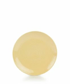 Everything Kitchens Modern Colorful Neutrals - Rippled 16-Piece Dinnerware Set - Glazed | Butter Yellow -Cheap Dinnerware Store ekx tsp by 3