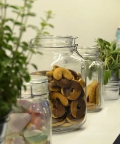 Bormioli Rocco 3L Swing Top Fido Glass Jar -Cheap Dinnerware Store fido storage jars 1 1