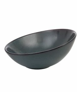 Fortessa Ston™ 8.5" Tilt Bowl | Twilight Blue