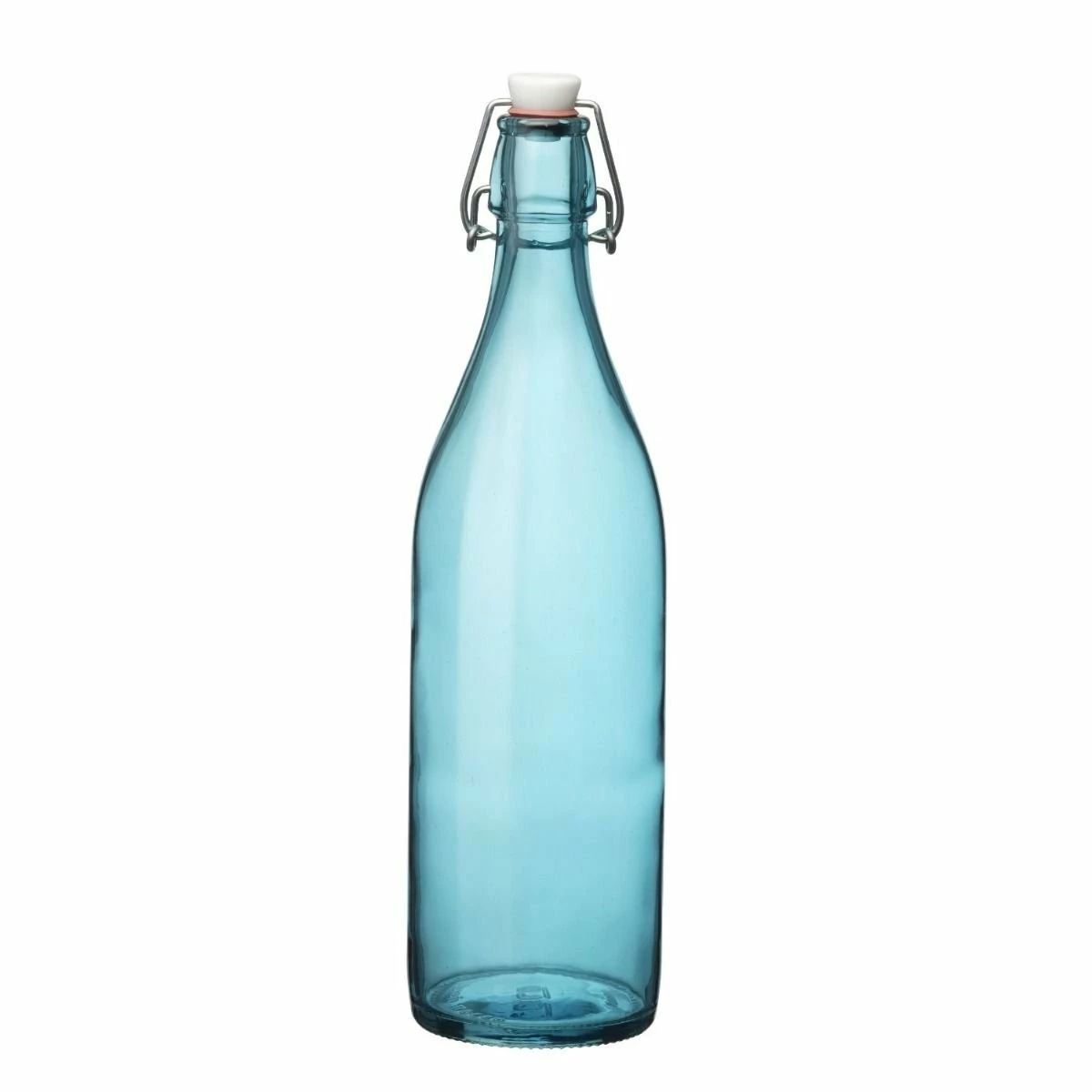 Bormioli Rocco 33.75oz Swing Top Giara Glass Bottles - Sky Blue | 6-pack 2 Bormioli Rocco 33.75oz Swing Top Giara Glass Bottles - Sky Blue | 6-pack - Image 2