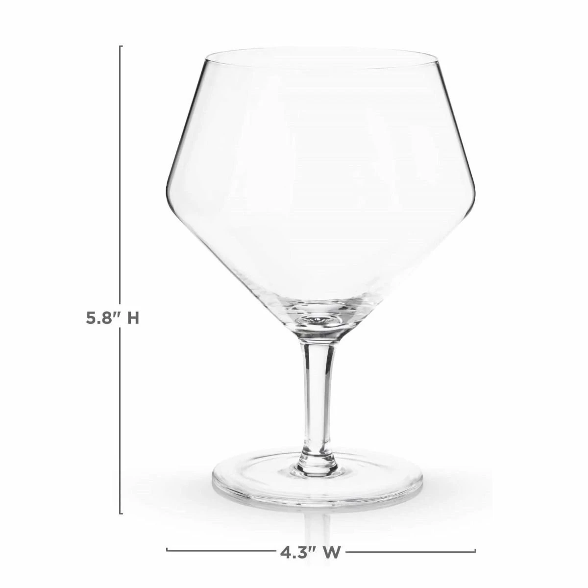 Viski® Angled Crystal Gin & Tonic Glasses 11 Viski® Angled Crystal Gin & Tonic Glasses - Image 11
